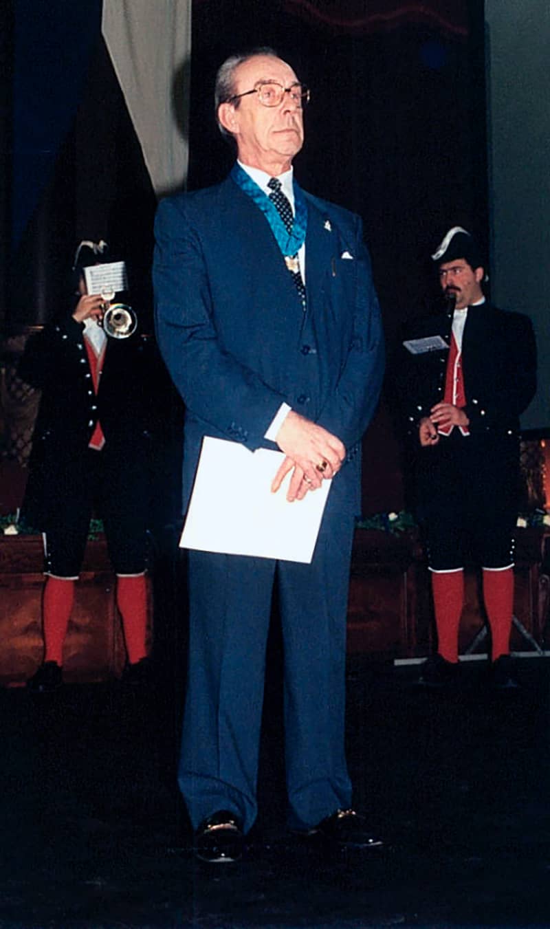 En 1997 Plácido Eceiza recibió la Medalla al Mérito Ciudadano